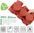 Ocmoiy 2 Inch Ore Mold Round Silicone Molds for Chocolate Covered Ore Cookie, Mini Cake, Candy, Dessert, Jelly, 24 Cups Cylinder Baking Mold Set o...
