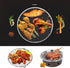 Round Cooling Rack Stainless Steel Cross Wire Barbecue Grill Net Racks with 3 Legs for Cooking Baking Steaming (13 inches)...