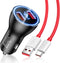 Car Charger SuperVOOC 80W for OnePlus 12R 12 11 10t 10 Pro, SuperVOOC Warp Charger for OnePlus Open Pad Nord 9 Pro 8 7T 6 6T 5 5T LED Display Dual...