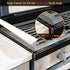 Silicone Stove Counter Gap Cover Kitchen Counter Gap Filler Transparent 25" Long Gap Filler Sealing Spills between Kitchen Appliances Washing Mach...