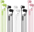 USB C Earbuds with Microphone 5 Pack, Wired Headphones with Noise Isolating, Type C Earphone Heavy Bass Stereo in-Ear Headsets Compatible with iPa...