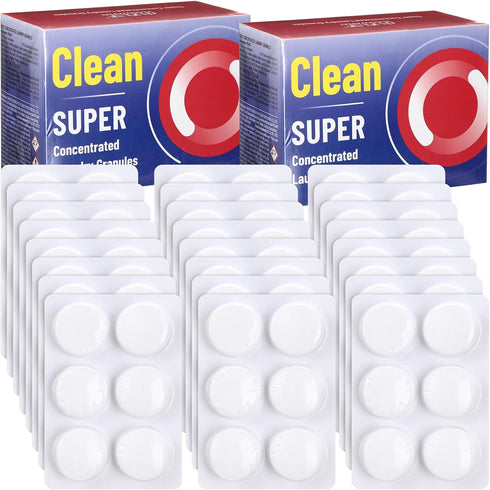 144 Pcs Laundry Detergent Tablets for Washing Laundry Tablets Bulk Laundry Stain Remover Alternative to Sheets Pods and Liquids Travel Size Laundr...