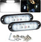 Chelhead Surface Mount Led Lights, Aluminium Base Led Backup Lights 6500K Led Fog Lights or Side Marker Indicator Lights Under Hood Compatible wit...
