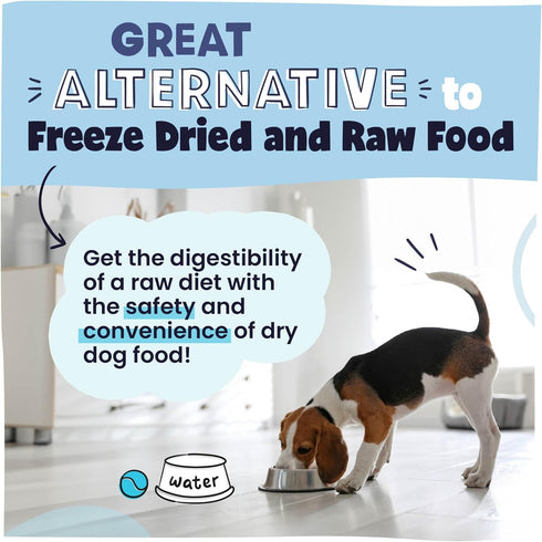 Pawstruck All Natural Air Dried Dog Food w/Real Fish - Grain Free, Made in USA, Non-GMO & Vet Recommended - High Protein Limited Ingredient Full-F...
