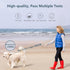 5-in-1 Hands Free Dog Leash with LED Light & Dispenser & Poop Bags, 6 ft Heavy Duty Dog Leash with Anti-Slip Handle for Night Walking, Jogging You...