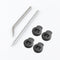 2 Glove Leather Lacing Needle with 4 Glove Locks, Curved Needles Tool Makes Quick Repair Gloves, Easy to use...