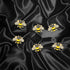6 Pack Cute Funny Rhinestone Bee Brooches Pin Set Fashion Enamel Crystal Animal Insect Themed Bags Backpacks Jackets Hat Lapel Brooch for Women Go...