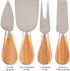 Totally Bamboo 4-Piece Cheese Tool Set, Charcuterie Board Accessories...
