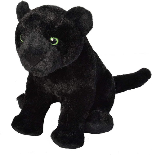 Wild Republic Jaguar Black, Cuddlekins, Stuffed Animal, 12 inches, Gift for Kids, Plush Toy, Fill is Spun Recycled Water Bottles...