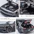 Toy Car Model 1/32 Dodge Challenger Hellcat Alloy Model Car with Light and Sound Collectible Model Cars Pull Back Toy Vehicles for Boys Children A...