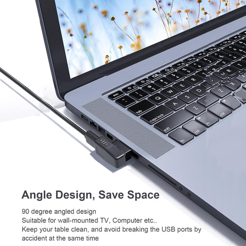 USB 3.0 Adapter 90 Degree Male to Female Coupler Connector Plug Left Angle and Right Angle...