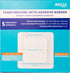 Areza Medical - Foam Wound Dressing Polyurethane - Sterile - 6.5" x 6.5" (16.5 cm x 16.5 cm) - Adhesive Border - 5 PCS - FSA/HSA Approved...