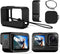 PCTC Hero 12 Silicone Sleeve Protective Case + 6 Pack Tempered Glass Screen Protector for Hero 12/11/10/9, Accessories Kit for GoPro Hero 12/11/10...