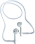 Cord - Soft 22 Inches Leash or Necklace That Holds Around Your Neck, Compatible with Many Wireless Buds, White......