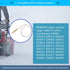 Snowblower Auger Cable 06900438 Auger Cable Replaces Upper Traction Auger Cable Snowblower Auger Drive for Ariens Snowblower 06900438 24916003 1 P...