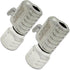 JACO Lightning S2-Series Tire Air Chuck - 1/4" F-NPT (Open Flow) (2-Pack)...