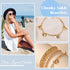 Chunky Ankle Bracelets for Women Large Ankle Bracelets for Women Plus Size Silver Anklet Cuban Chain Anklets Set Layered Anklet for Women Gold Jew...