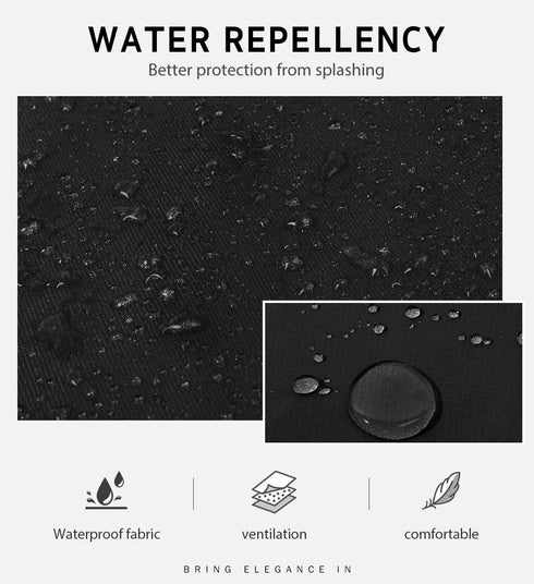 Syntus 4 Pack Chef Apron, Adjustable Bib Apron Waterdrop Resistant Professional Cooking Aprons for Men Women with 2 Pockets, Black...