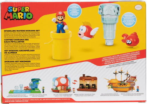 Redcolorful Nintendo 2.5" Sparkling Waters Diorama Set...