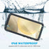 Lanhiem for Samsung Galaxy S24+ Plus Case, IP68 Waterproof Dustproof Case with Built-in Screen Protector, Rugged Full Body Shockproof Protective C...