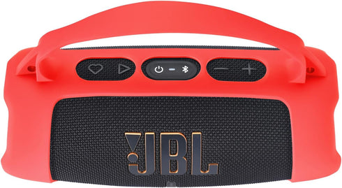 LICHIFIT Silicone Protective Cover Frame Case Skin for JBL Charge 5 Wi-Fi/Charge 5 Bluetooth Speaker Shell Sleeve Hand Bag Shoulder Case Box Acces...