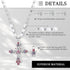 2 Pcs Crystal Cross Necklace Y2k Necklaces Vintage Goth Pearl Necklace Aesthetic Cross Choker Pearl Chain Necklace Gothic Cross Pendant for Women ...