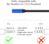 Headphone Splitter 1Ft, Headphone Splitter for Computer 3.5mm Female to 2 Dual 3.5mm Male Headphone Mic Audio Y Splitter Cable Smartphone Headset ...
