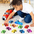 Hxezoc 50 Pack Mini Car Toys Pull Back Race Car, Treasure Box Toys Vehicles for Kids Toddlers 4-8 Years Old, Bulk Toys for Carnival Prizes, Classr...