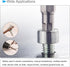 Magnetic Torx Screwdriver Bit, T27 3" Length 1/4" Hex Shank, S2 Steel Star 6 Point Drill Driver Tamper Proof - (Applications: for Auto Repair), 2-...