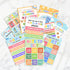 BirtDerr 10 Pcs Rainbow Mental Health Posters, Psychological Wall Decor, Therapy Office Decor, Counseling Office Must Haves, School Counselor Supp...