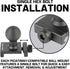 Bulletpoint 20mm Ball Mount compatible with Picatinny Mount...