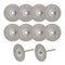 uxcell 10 Pcs 30mm Diamond Cutting Wheels Cut Off Wheel with 2 Pcs Mandrels for Rotary Tool...