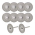 uxcell 10 Pcs 30mm Diamond Cutting Wheels Cut Off Wheel with 2 Pcs Mandrels for Rotary Tool...