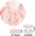 Multi-Function Cell Phone Stand,Rose Gold Pink White Marble Expanding Stand Grip for Smartphones and Tablets (4 Pack)...