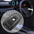 Soft Silicone Rubber Carbon Fiber Texture Cover Protector Compatible with BMW 1 3 4 5 6 7 Series and X3 X4 M5 M6 GT3 GT5 Keyless Remote Control Sm...