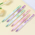 6 Pcs Erasable Gel Ink Pens Retractable Pens 0.5mm Blue Ink Pen Office School Pens Cute Aesthetic Pens Women Girls Pens (Blue Ink-Pastel)...