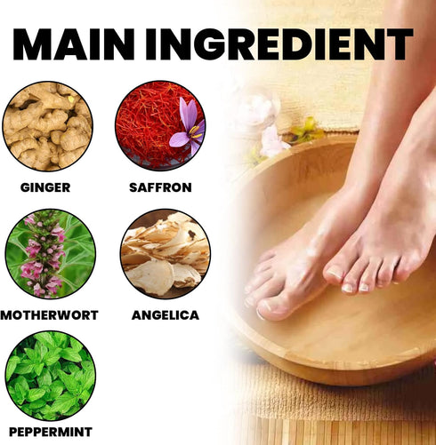 Herbs Cleansing Foot Soak Beads, Moisturizes The Skin and Relieves Fatigue, Sugar Regulating Foot Soak, Natural Herbal Foot Cleansing Soak Beads (...