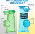 Healqu Hospital Vomit Bags - 12 Pack 1000ml Car Throw Up Bag - for Airsick Travel & Motion Sickness - Leak Resistant Puke Bag - Disposable Barf Ba...