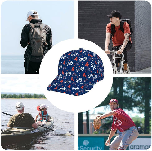 Patriotic American Flag Hats for Men and Women Baseball Cap Adjustable Outdoors 4th of July Hat...