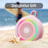 Bluetooth Shower Speaker Waterproof - Small Portable Bluetooth Speaker Wireless with Clip - Powerful Bass and Louder Volume - Colorful Lights and ...