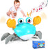 Baby Toys Infant Crawling Crab: Tummy Time Toy Gifts 3-12 Babies Boy Girl 6-12 Months Learning Crawl12-18Months Walking Toddler 36 Months Old Musi...