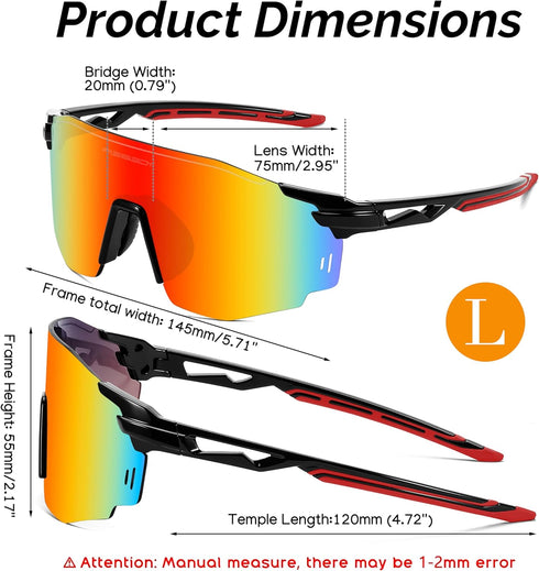 FEISEDY Rimless Sports Sunglasses for Men Women Tr90 Frame for Cycling Fishing Running B0116...