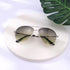 Sunglasses for Women and Men,Classic Aviator Sun Glasses for Men Women Driving Shades UV Protection 2024 New (Silver Frame Green Lens)...