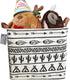 Storage Basket Fabric Organizer Bin for Toys, Books, Clothes, Pets,Perfect for Bedroom/Office/Nursery/Shelves (Black)...