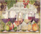 Cut N' Funnel Wine Country Designer Flexible Plastic Cutting Board Mat. Made in the USA, Decorative, Flexible, Easy to Clean...