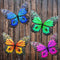 Metal Butterfly Wall Decor 9.8" Outdoor Fence Wall Art Decor Hanging for Garden Yard Living Room Bedroom Patio Balcony Gift for Family Friends...