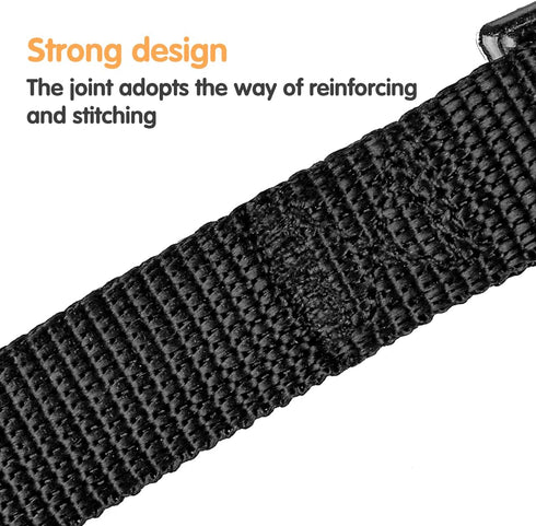 Dog/Puppy Obedience Recall Training Agility Lead - 30ft Training Leash - Great for Training, Play, Camping, or Backyard, 2 Packs Black Long Leash...