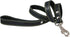 4' Classic Genuine Leather Dog Leash 1" Wide for Largest Breeds Black...