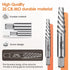 Screw Extractor Spiral Flute Bolt Remover Set Stripped Screw Remover Cr-MO Easy Out Bolt Extractor Set Gadgets for Men,Removing Stripped Studs Bro...