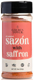 Golden Tower Sazon with Saffron - Sazón Seasoning, All Natural ingredients, Non-GMO, No-MSG, Gluten Free, Vegan, 5oz Pack...